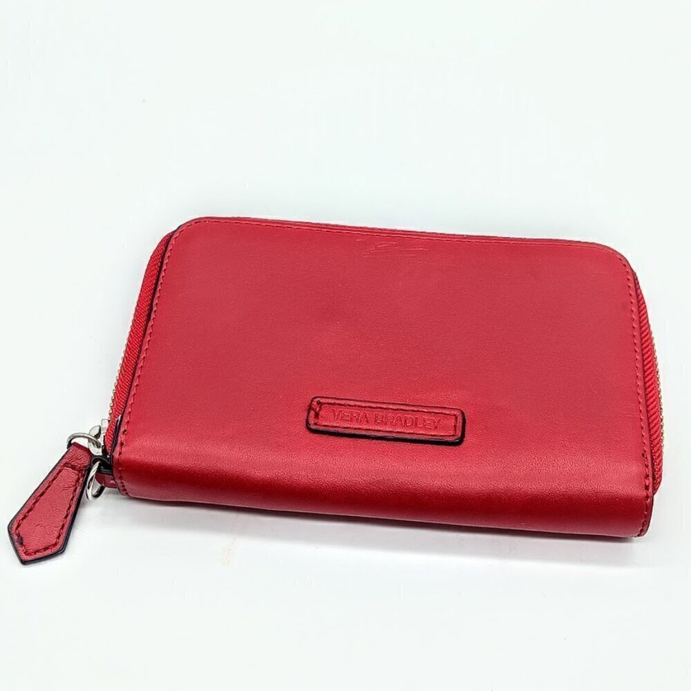Vera Bradley Red Leather Wallet